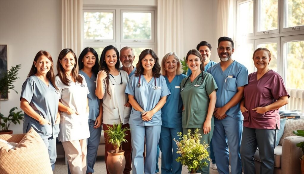 trusted home care team